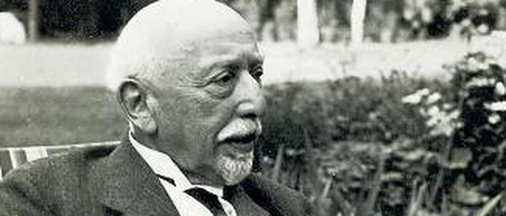 Bild des Kunsthistorikers Adolph Goldschmidt, der die Akademie 1938 verlassen musste.