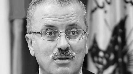 Palästinenser-Premier Rami Hamdallah 