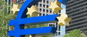 Die Europäischen Zentralbank (EZB) in Frankfurt am Main.