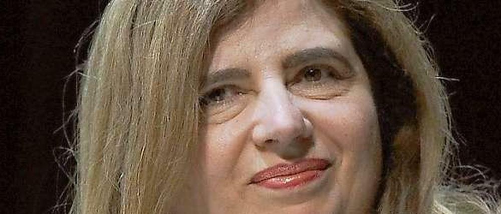 Ausgezeichnet. Die Berliner Schriftstellerin Sibylle Lewitscharoff.