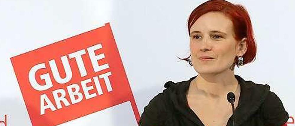 Katja Kipping, Vorsitzende der Linkspartei. 