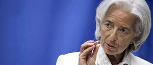 Gesteht Fehler ein: IWF-Chefin Lagarde.