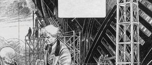 Sprachlos: Das zensierte Panel auf dem Katalog-Cover.