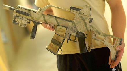 Kann heißlaufen und ausfallen: das G36 der Bundeswehr.