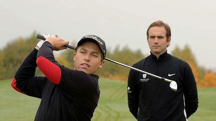 Marcel Ohorn und sein Trainer Gregor Tilch