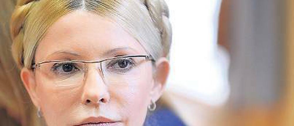 Julia Timoschenko, Ex-Regierungschefin der Ukraine, ist seit 2011 in Haft. Foto: AFP