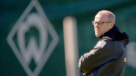 Verrautes Bild: Thomas Schaaf verabschiedet sich als Werder-Trainer.
