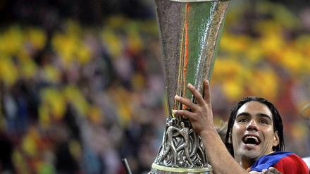 Im vergangenen Jahr gewann Atletico Madrid mit Stürmer Falcao die Europa League.