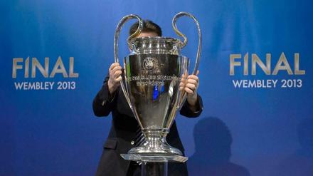 Bald wieder in deutscher Hand? Der Champions-Legaue-Pokal.