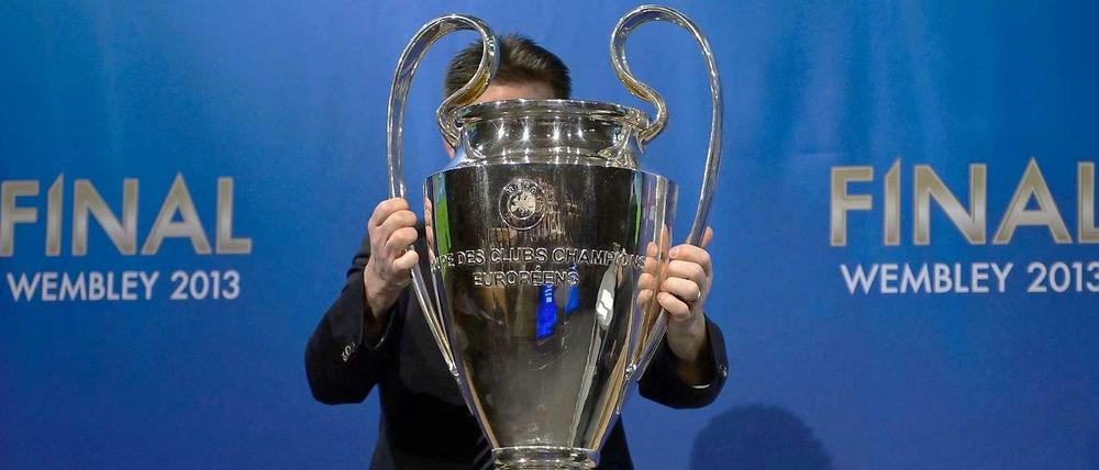 Bald wieder in deutscher Hand? Der Champions-Legaue-Pokal.