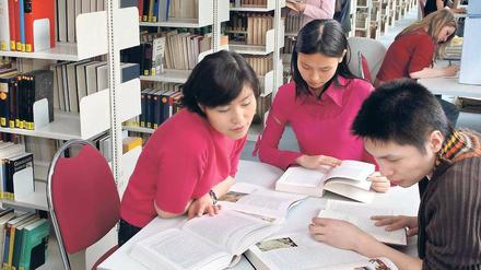 Begehrte Klientel. Deutschlands Hochschulen werben um Studierende aus dem Ausland – auch in Zeiten des Andrangs von hiesigen Abiturienten.