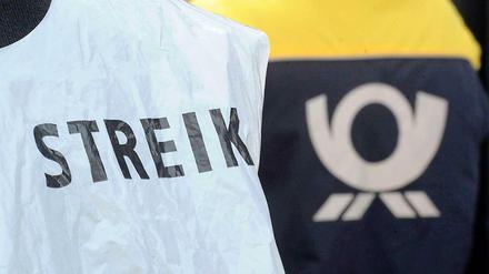 Bei der Deutschen Post soll am Dienstag wieder gestreikt werden. Verdi rief zur bundesweiten Arbeitsniederlegung auf.
