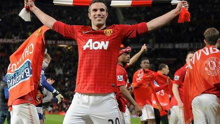 Teufelskerl: Robin van Persie schoss ManU zum Titel.