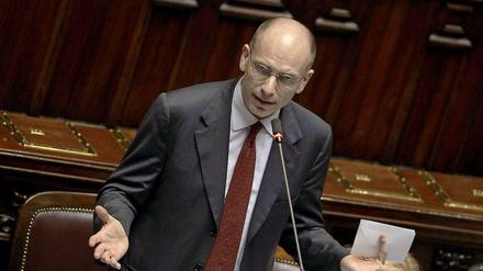 Italiens neuer Ministerpräsident Enrico Letta.