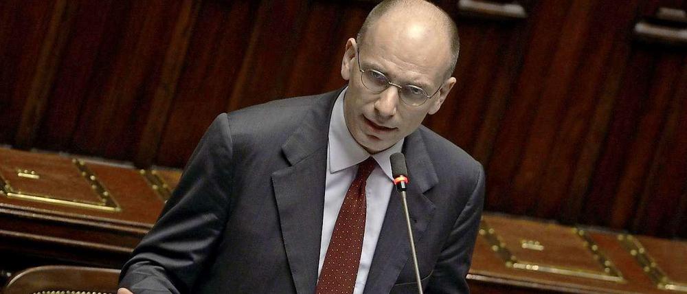 Italiens neuer Ministerpräsident Enrico Letta.