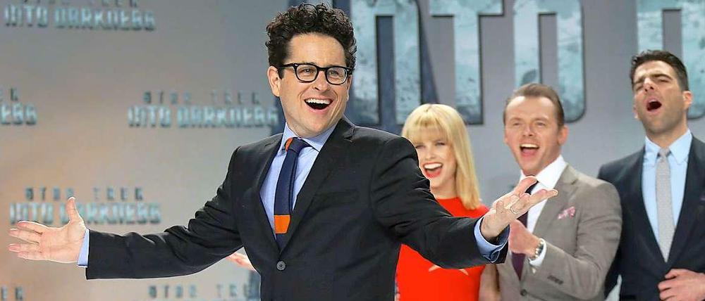 Regisseur J. J. Abrams auf dem roten Teppich am Potsdamer Platz