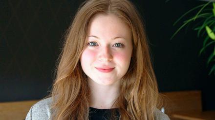 Die Autorin. Linda Podszus, Schüler-Reporterin für den Zehlendorf-Blog des Tagesspiegel.