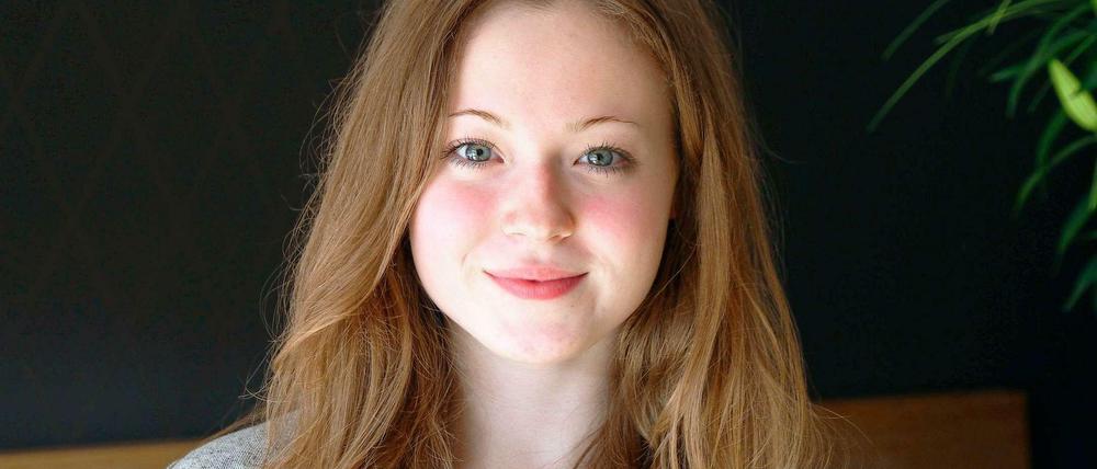 Die Autorin. Linda Podszus, Schüler-Reporterin für den Zehlendorf-Blog des Tagesspiegel.