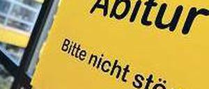 Volle Konzentration. Die könnte allerdings leiden, wenn die Lehrer streiken.