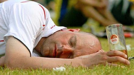 Nein, das ist nicht Frank Willmann! Aber womöglich gibt es dieses Motiv (englischer Fußballfan, WM 2006) auch von unserem Autor.