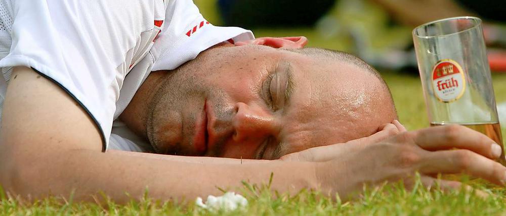 Nein, das ist nicht Frank Willmann! Aber womöglich gibt es dieses Motiv (englischer Fußballfan, WM 2006) auch von unserem Autor.