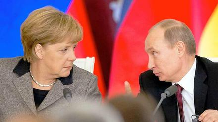 Aus Angela Merkel und Wladmir Putin werden wohl keine Freunde mehr.