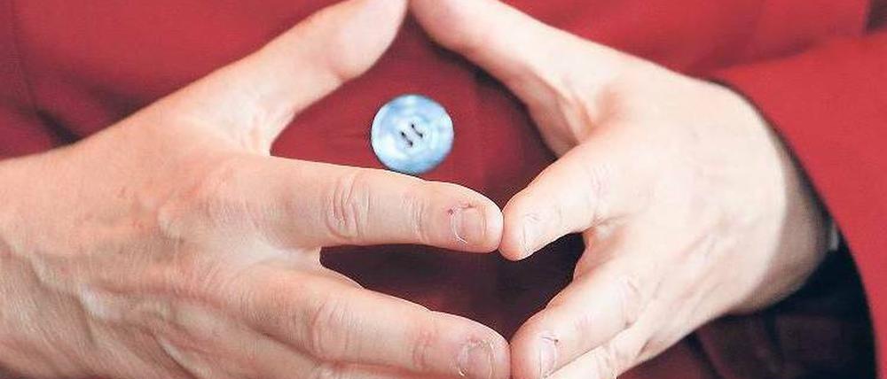 Kein Grund zur Hektik. Der ARD-Talk am Sonntagabend vor 4,15 Millionen Zuschauer musste Angela Merkel nicht nervös machen.Foto: dpa