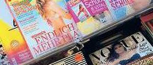 1542 Titel werden heute an den Kiosken verkauft. Tendenz steigend. Foto: dpa
