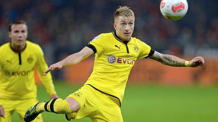 Großes vor Augen: Marco Reus (r.) und Mario Götze sind mit Borussia Dortmund Favorit im Champions-League-Viertelfinale gegen den FC Malaga.