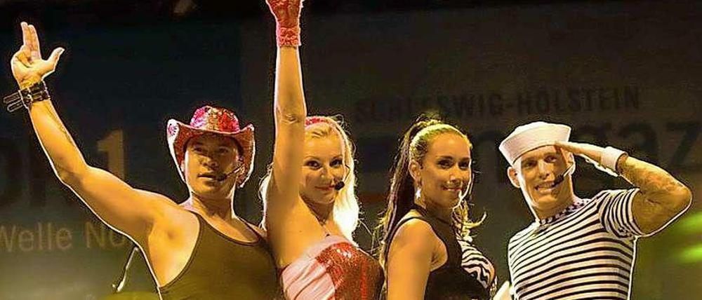 Die Vengaboys - hier auf der NDR Welle Nord Sommertour Quickborn