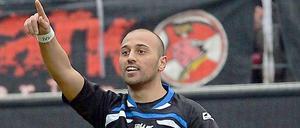 Frankfurts Zafer Yelen war gegen Union Berlin der entscheidende Mann.