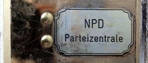 Um die NPD steht es derzeit nicht gut. Ihre Gegner wollten trotzdem an einem Verbotsantrag festhalten.
