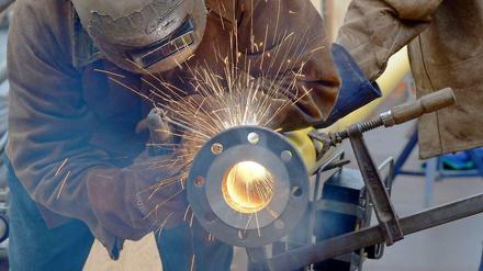 In der deutschen Industrie sind die Arbeitskosten höher als in anderen Branchen.