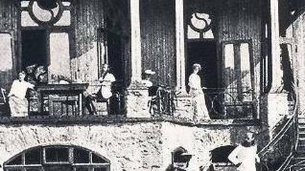 Aussteiger-Kolonie. Auf dem Monte Verità am Lago Maggiore, vor 100 Jahren. Foto: dpa