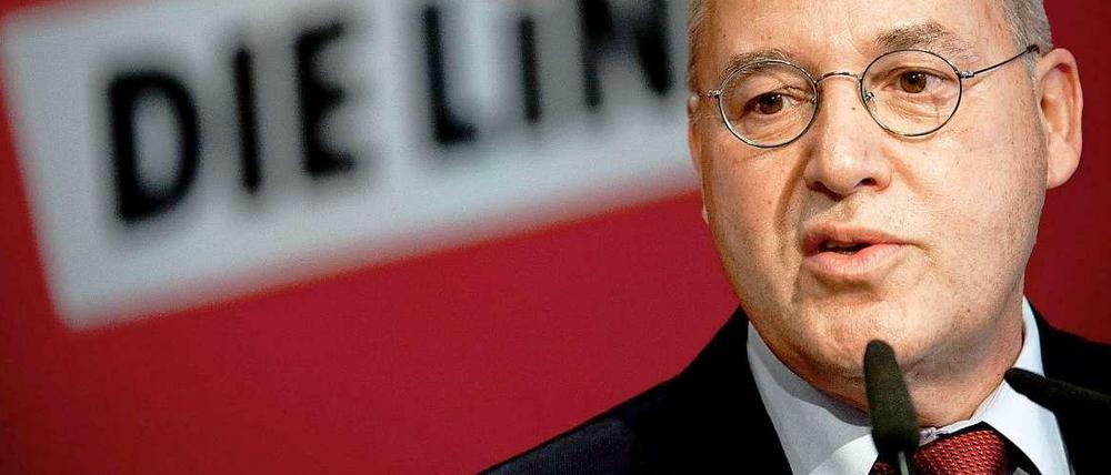 Er will es nicht mehr hören, das Wort Stasi. Die Gegner der Linken werden ihn so schnell wohl aber nicht in Ruhe lassen.