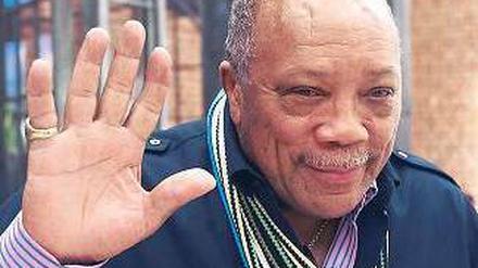 Er fängt erst an. Quincy Jones, Erfolgsproduzent, Jazzmusiker, Komponist. 