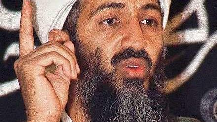 Der getötete Chef des Terrornetzwerks, Osama bin Laden.