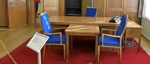 Das ehemalige Dienstzimmer von Stasi-Chef Erich Mielke 