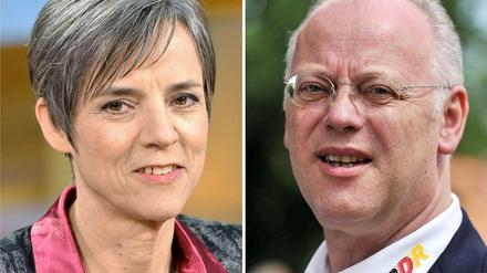 "The Rad-Pack": Sylvia schenk unterlag Rudolf Scharping im Kampf um die BDR-Präsidentschaft.