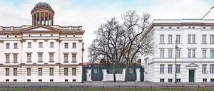 Doppelschlag. Mit dem Stülerbau (l.) und dem Kommandantenhaus (r.) verfügt das Berggruen-Museum nun über 2750 Quadratmeter Ausstellungsfläche. 
