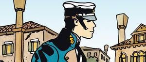 Auf den Spuren des Corto Maltese: Für den Venedig-Band wurden Zeichnungen von Hugo Pratt verwendet.