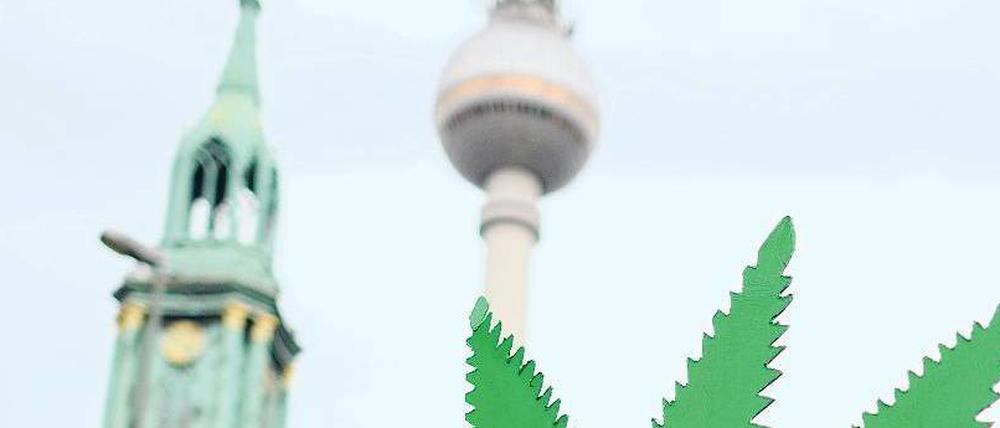 Kifferstadt Berlin. Die Hanfparade demonstriert für die Legalisierung von Cannabisprodukten. 
