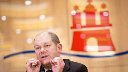 Der Erste Bürgermeister Hamburgs: Olaf Scholz.