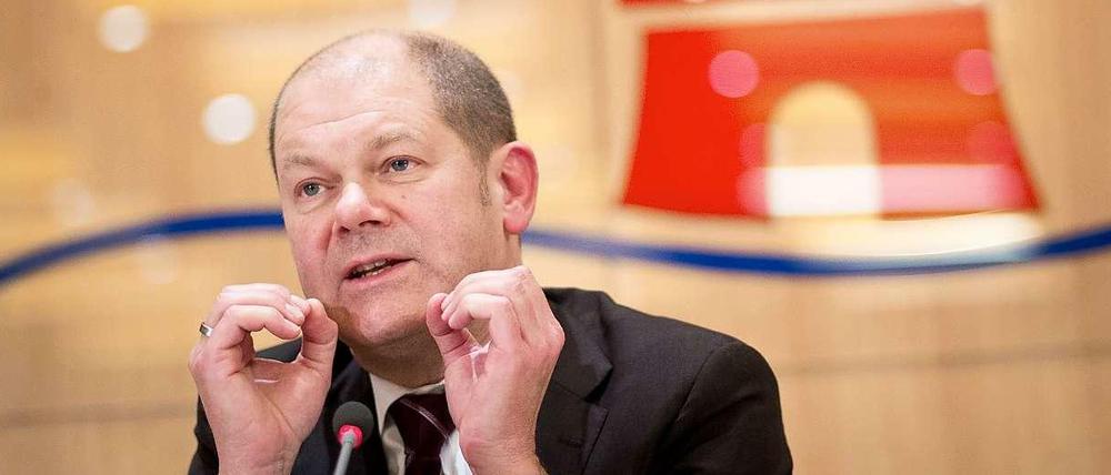 Der Erste Bürgermeister Hamburgs: Olaf Scholz.