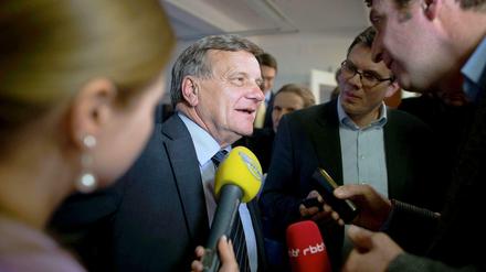 Hartmut Mehdorn hat ab Montag die Geschäftsführung des Hauptstadtflughafens übernommen. 