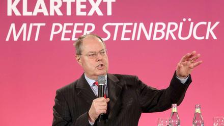 In der politischen Talkshow "Anne Will" sprach der SPD-Kanzlerkandidat Klartext und sicherte sich den Applaus des Publikums.