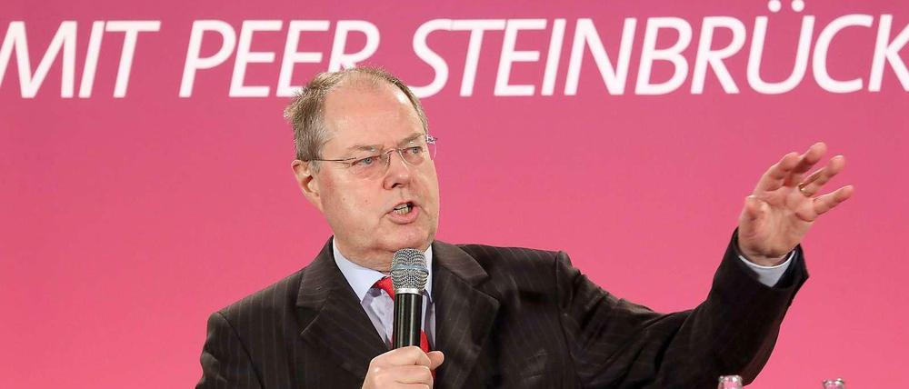 In der politischen Talkshow "Anne Will" sprach der SPD-Kanzlerkandidat Klartext und sicherte sich den Applaus des Publikums.