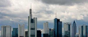 Das Bankenviertel in Frankfurt am Main