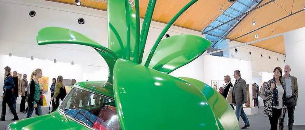 Schleudersitz. Stefan Rohrers Skulptur