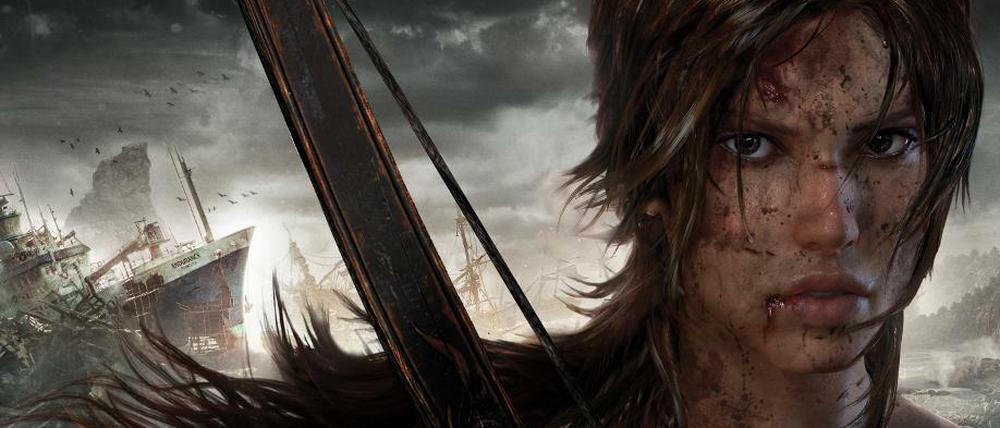 Imagewandel: Im neuen „Tomb Raider“ wird aus der Pixelikone Lara Croft ein menschliches Wesen. In der deutschen Version leiht ihr Nora Tschirner die Stimme.